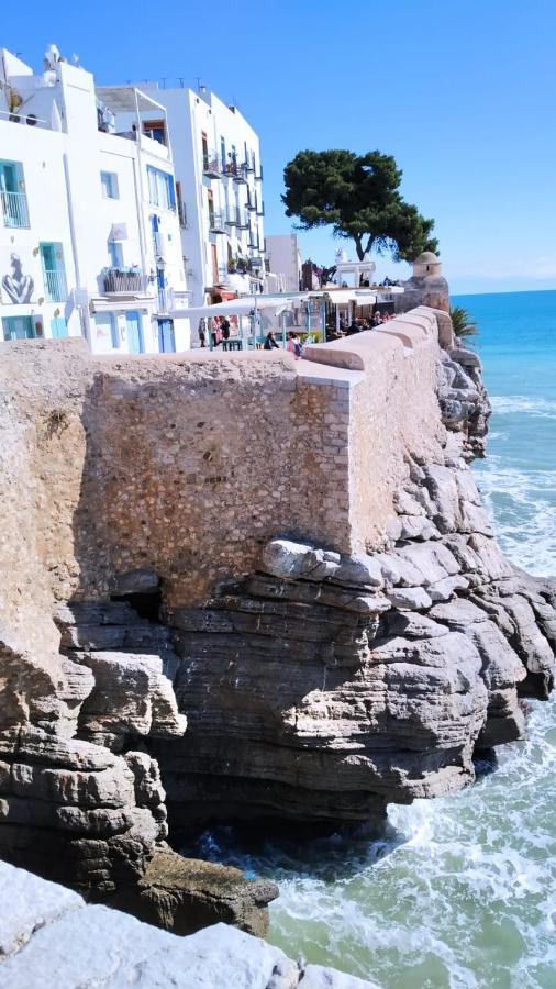 Adosado Con Fantasticas Vistas Al Mar Y Piscina. Apartment Peniscola Ngoại thất bức ảnh